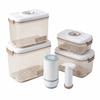 Drainable Vacuum Storage Box Transparent Fresh-Keeping Box Sealed Food Container  Refrigerator