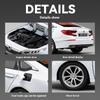 1/24 Scale Honda Accord Limousine Sound & Light Alloy Metal Diecast Car Model Computer Host DIY Product Gift Box for Boyfriend Holiday
