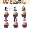 32pcs Friends TV Show Party Decoration Include Banner Balloons Cake Topper