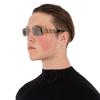 VerSace Brown Mirror Gold Rectangular Men S SunglaSSeS Ve2257 10025a 60