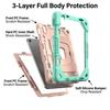 For ipad 11th Generation case A16 Shockproof Kids Kickstand Silicone Tablet case for ipad 11th Gen A16 10th Generation 10.9 Inch