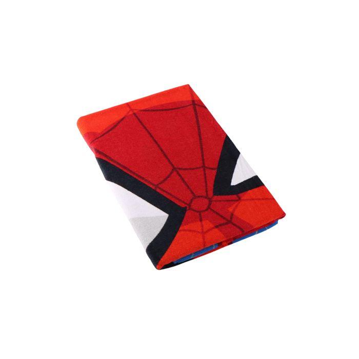 Serviette - DISNEY - Spiderman - Baumwolle - Rot - Weich und saugfähig