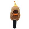 1 st Capybara-formad Golfklubbhuvudskydd Plyschdjur Capybara Golf Driver Huvudskydd Putting Green Huvudskyddsfodral