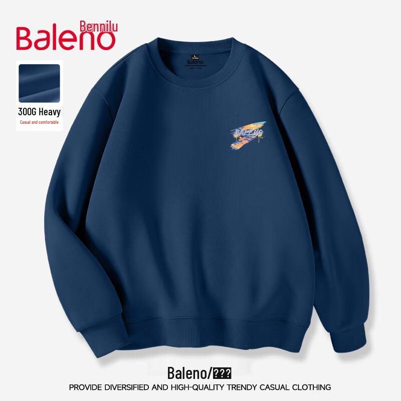 

Baleno Unisex Heavyweight Round Neck Pullover Sweatshirt XL
