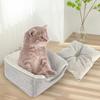 Haustier für Katzen und geeignet für drinnen Verfügt über ein Kissen mit einem abnehmbaren Flachs geeignet für Hunde und und kleine Mittelgroße Von Xrkuu Niedlich, kuppelförmig,
