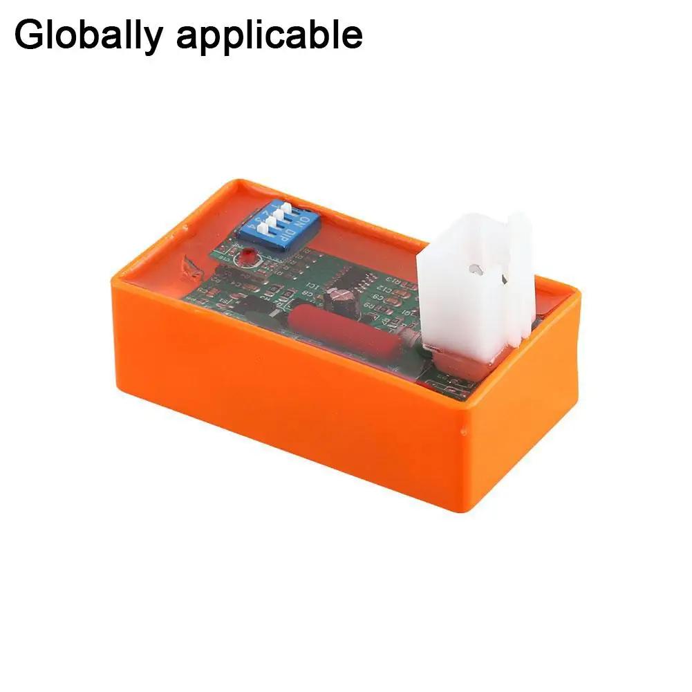 Motorcycle Igniter 6 Pin Ac Cdi Box With Dip Switch Motorcycle Ignition Speed Limit 4000-12000 For Ft150 Rx150 Ml125 Racing Y3d5