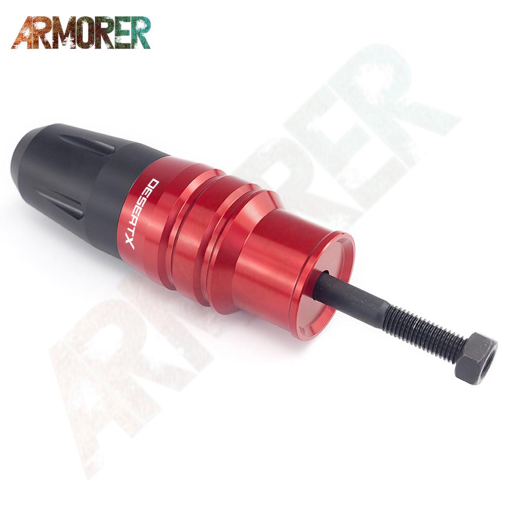 Motorcycle Accessories CNC Exhaust Frame Sliders Crash Pads Falling Protector For Ducati Desert X DesertX 2022