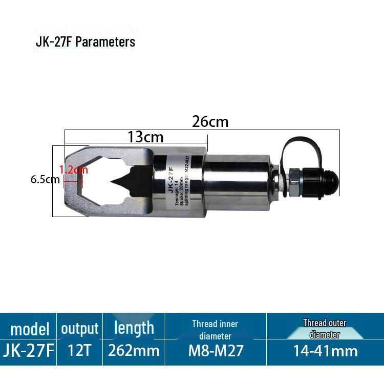 Hydraulic Nut Splitter JK-24/27: Rusted Nut and Screw Removal Tool