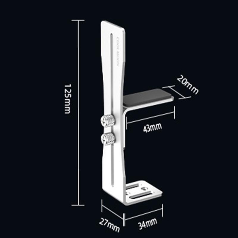 Vertical Graphics Card GPU Support Video Card Sagging Holder Bracket L Shape GPU Support Bracket for Desktop PC