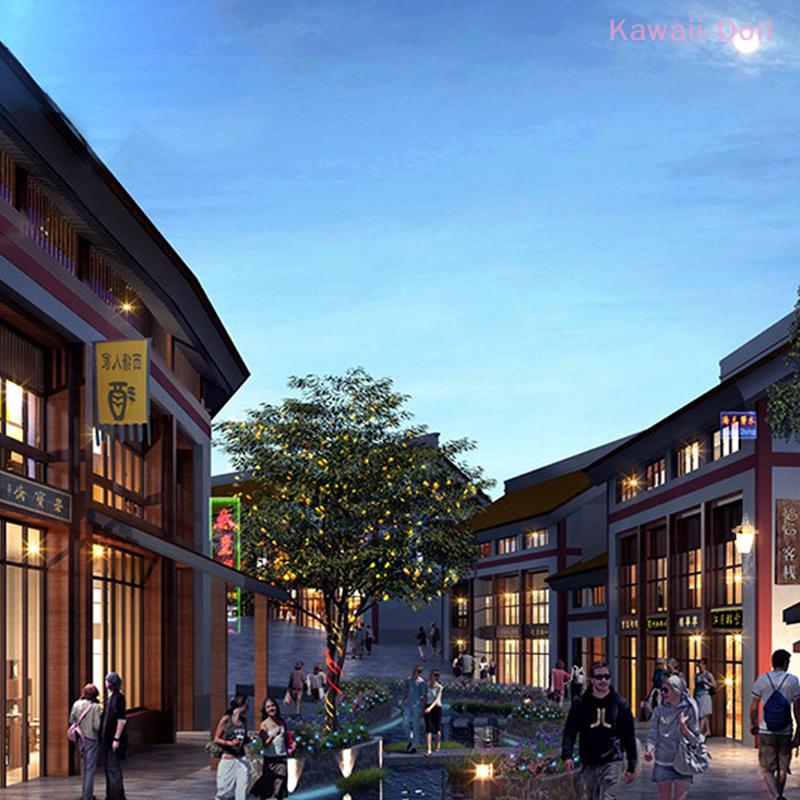 1Pcs DIY Micro LED Lamppost Wall Light Model 1:87 Miniature Landscape Architectural Layout Street Vintage For Railway