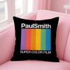 Art P-Paul S-Smith Cushion Cover Comfortable Reversible Pillow Cover Ideal for Car Sofa Bedroom & Beyond