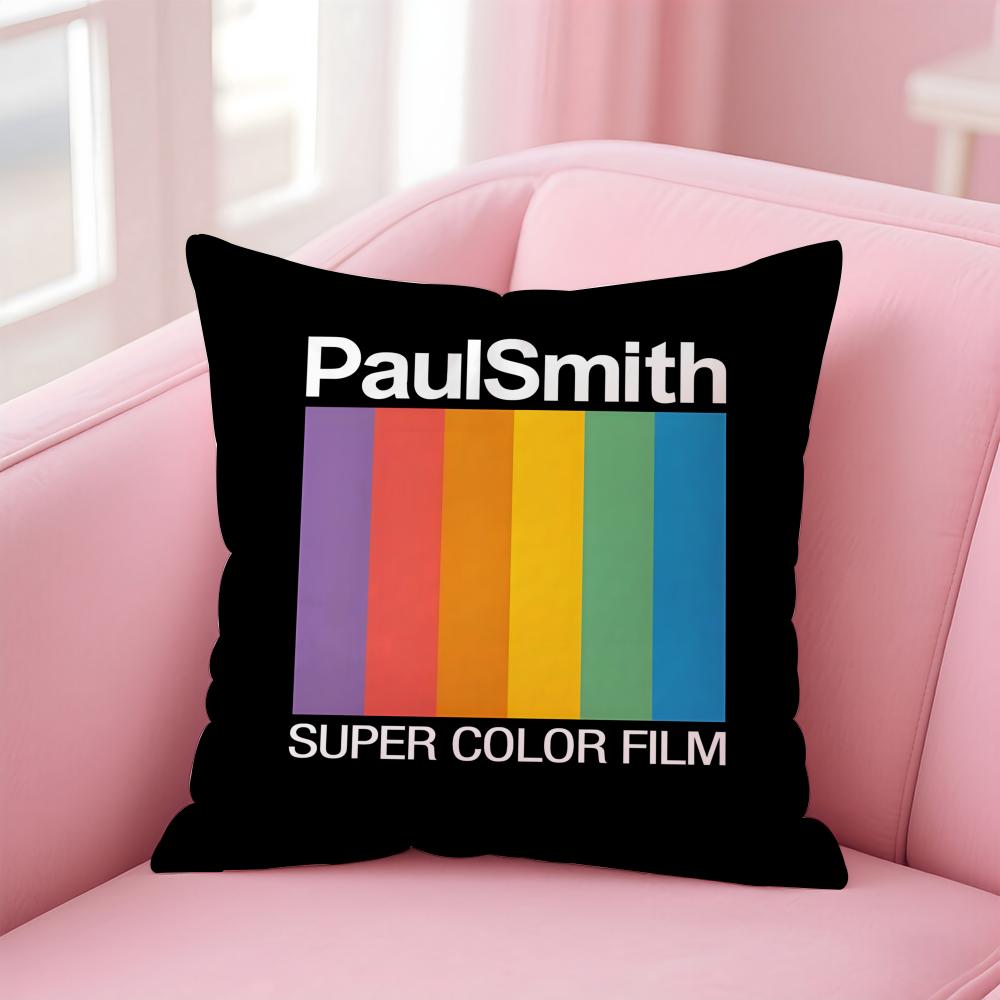 Art P-Paul S-Smith Cushion Cover Comfortable Reversible Pillow Cover Ideal for Car Sofa Bedroom & Beyond
