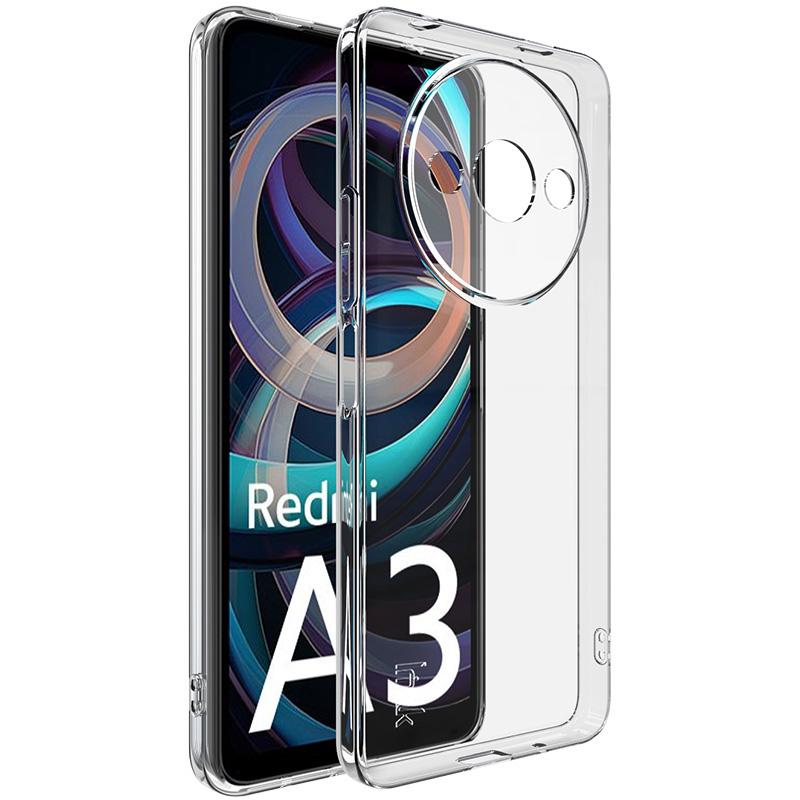 IMAK UX-5 Series For Xiaomi Redmi A3/Poco C61 4G Case Slim Fit Crystal Clear TPU Phone Cover