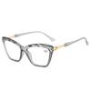 Fashion Cat Eye Square Frame Reading Glasses Urltra-Light Eye Protection Men Women Elegant Comfortable Eyeglasses +100~+400