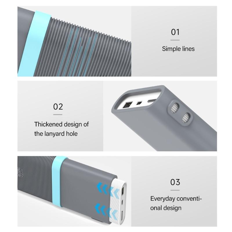 Universal Protective Case for 100W Fast Charging Bank Flexible Silicone Material NonSlip Grip Securitys Check