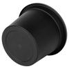 Large Garden Pot Outdoor Plastic Round Pot Black 34x24 cm