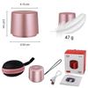 HOAIYO Compact Bluetooth Speaker with EVA Carrying Portable Wireless TWS Stereo 6 Hours of Continuous Ideal for and Gifts Case, Speaker, Pairing,