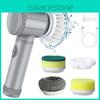 Multifunctional Electric Cleaning Brush For Scrubbing Kitchen And Bathroom Surfaces