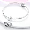 Star Feather And Angel Dangle Charm Fit Original Brand Bracelet Diy Support