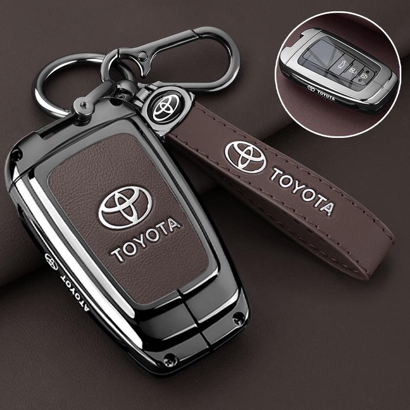 Car Key Cover Car Key Protector Shell Accessories For Toyota Corolla Prius Camry CHR C-HR RAV4 Altis Land Cruiser Prado