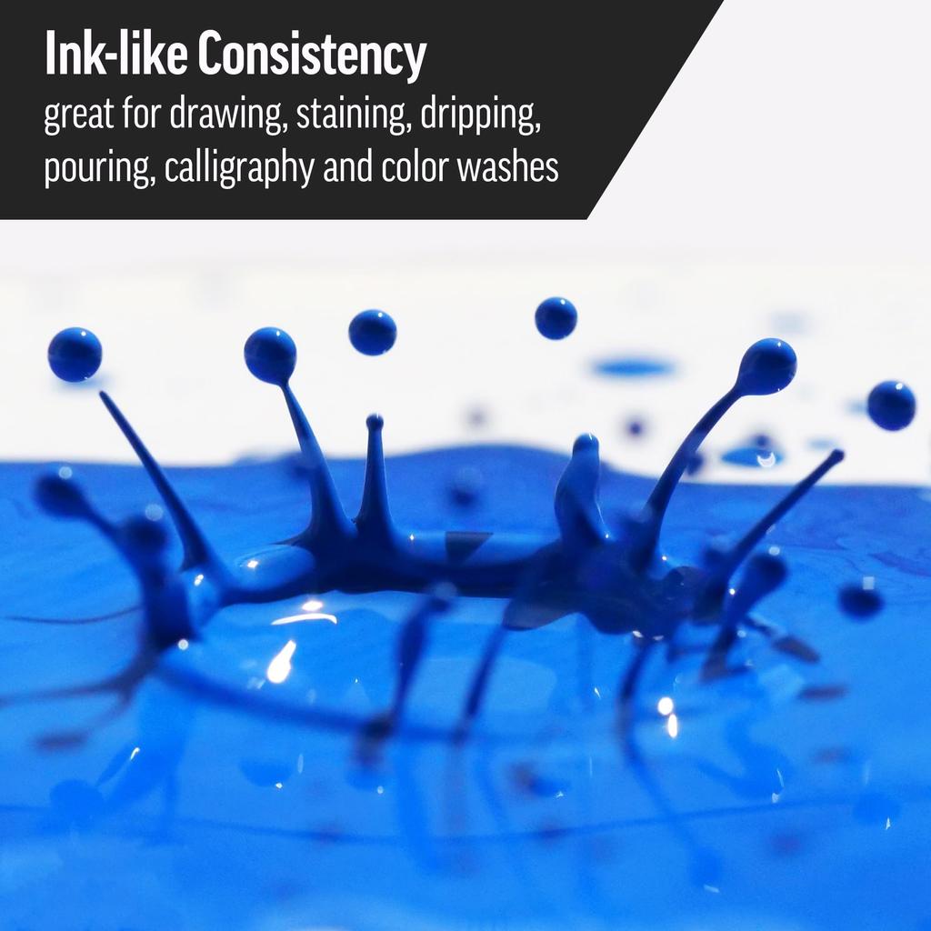 Golden Acrylic High Flow 949 30ml Airbrush 6 Color Set 13120949