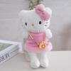 1Pcs Camera Skirt Doll Kt Cat Keychain 18Cm Girl Long Legs Hello Kitty Plush Pendant Bag Hanging Decoration Holiday Gift