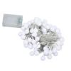 Outdoor String Light 32ft Waterproof 2 Modes 2800K Frosted LED Globe String Lights with Storage Bag for Outdoor Indoor