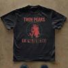 Koszulka z wzorem miasta Twin Peaks | Klasyczna seria TV Davida Lyncha Koszulka męska Letnia Nowa Casualowa Unisex Koszulka w stylu Harajuku