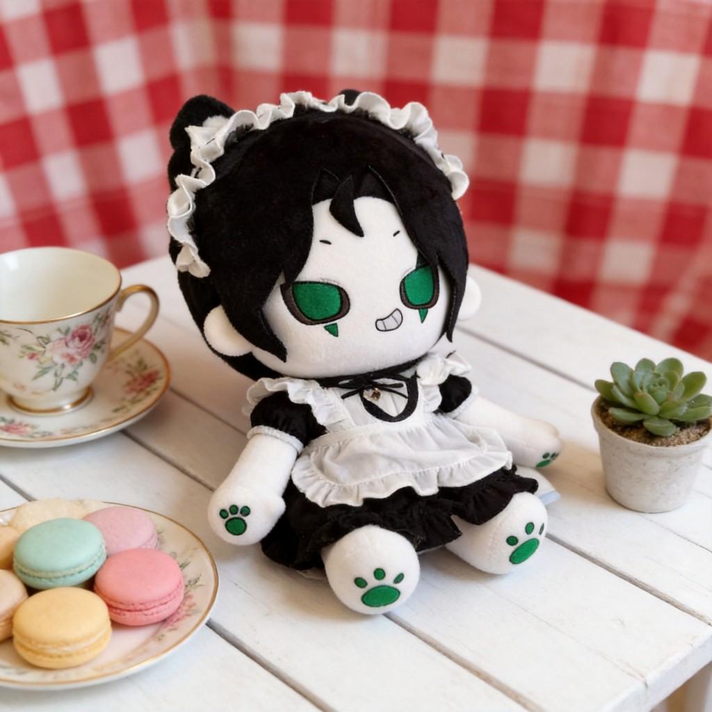 The Freak Circus Pierrot Plush Toy 40cm Cotton Doll Collectors Edition For Teens And Adults