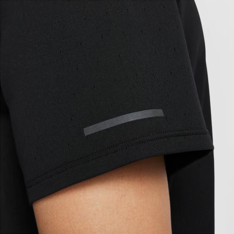 New Nike Running T Shirt Men's Black/Black FQ3092-010