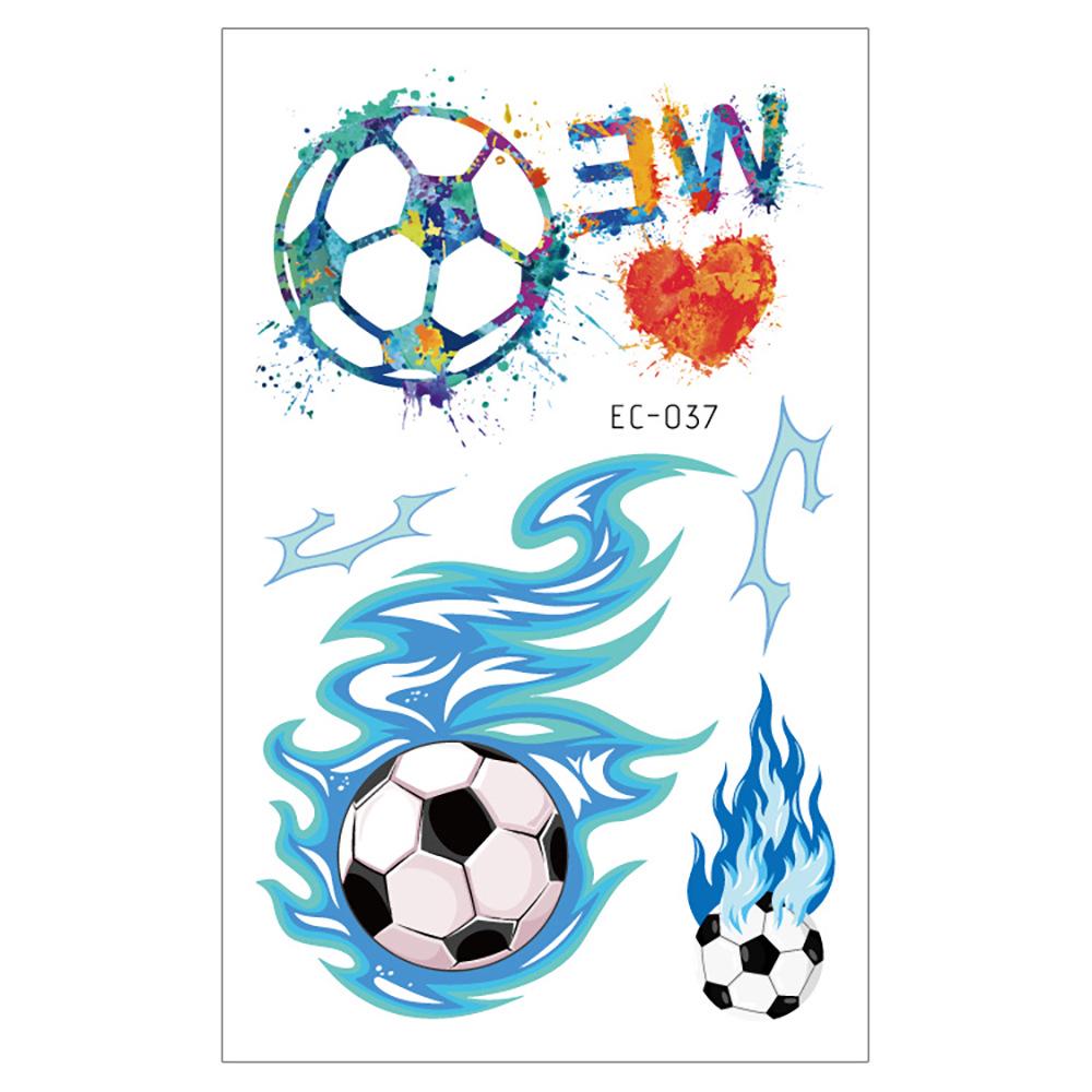 2026 Waterproof Children's World Cup Football Face Tattoo Stickers