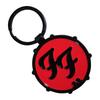 Foo Fighters Dwustronny brelok z logo