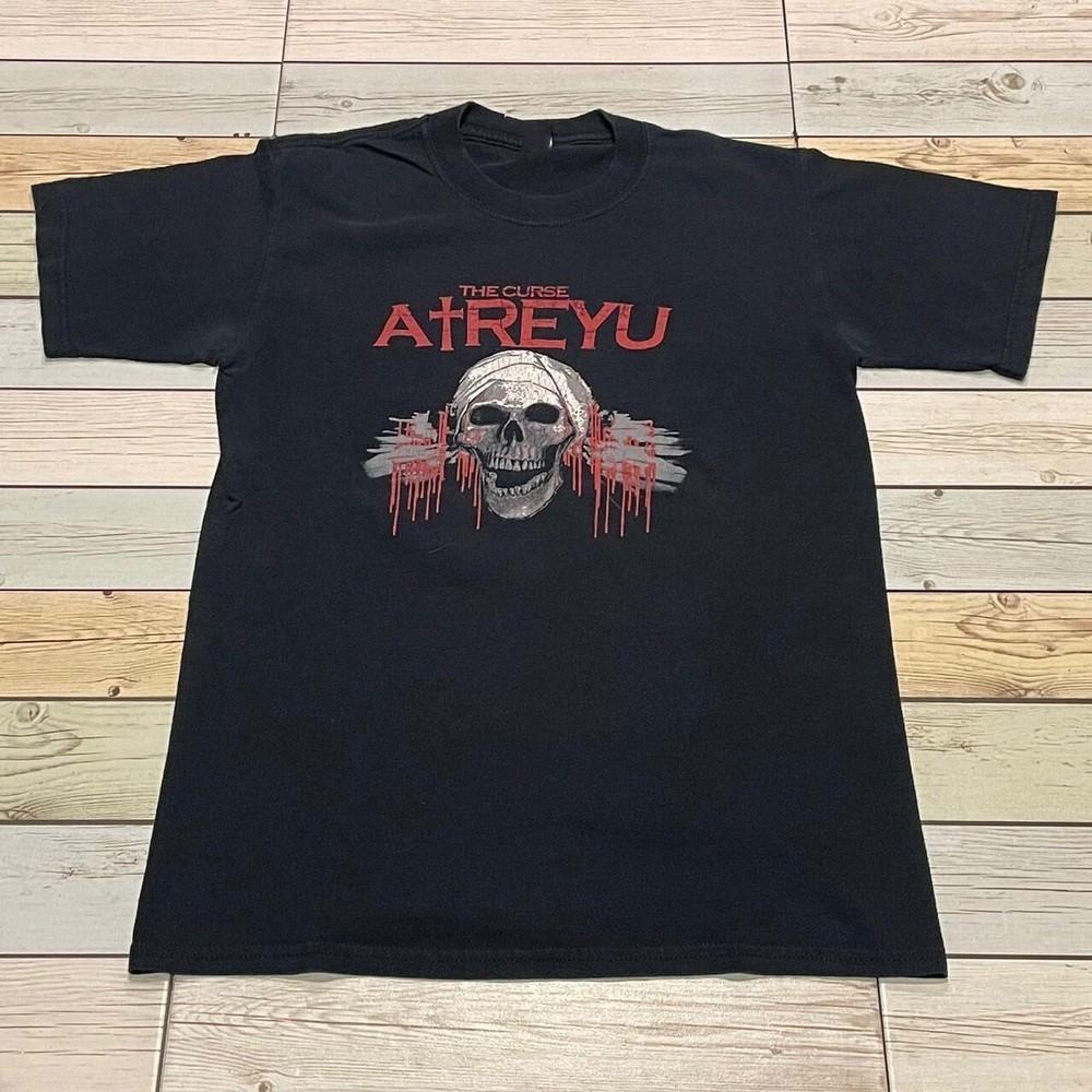 Винтажная хлопковая футболка Atreyu Emo Band Tour, все размеры S-234XL, унисекс, BT1504 XXXL