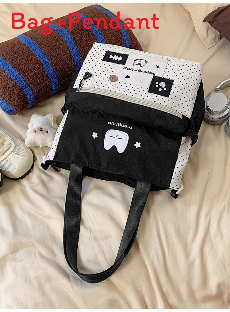 Cute Nylon Crossbody Bag With Large Capacity For Daily Use