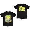 Green Day Unisex T-Shirt: Psychedelic Kerplunk (Back Print) (Medium)