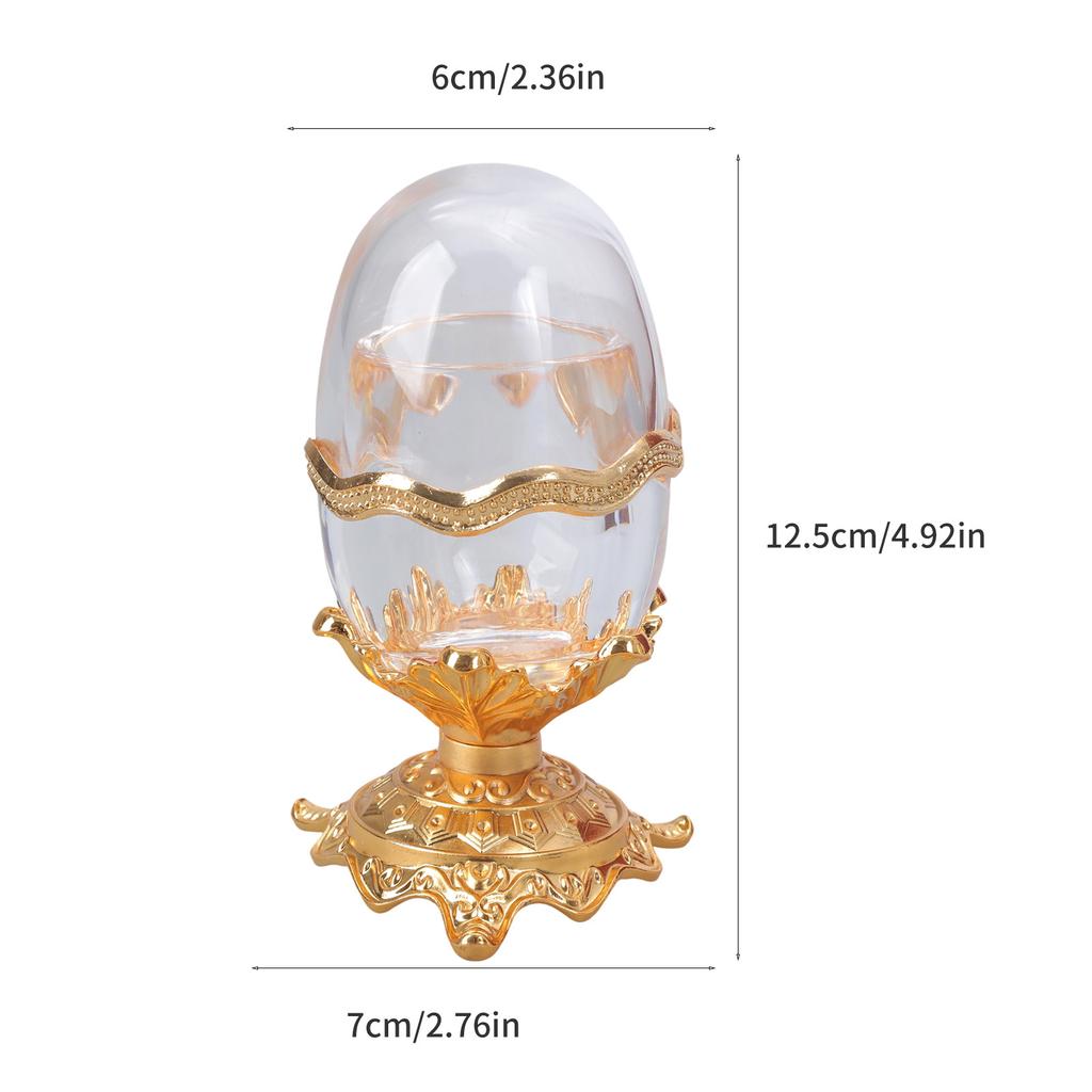 Dávkovač párátek ve tvaru vejce Domácí dekorace Elegantní držák párátek pro domácí, restaurační a hotelové použití Odolný