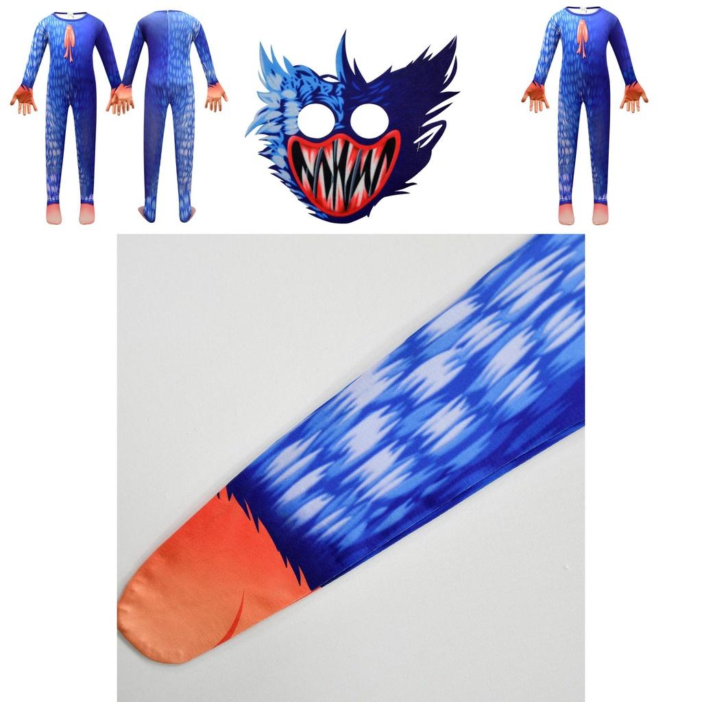 Kids Huggy Wuggy Poppy Playtime Cosplay Kostuum Voor Feesten En Evenementen