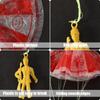 10pcs Funny Sports Children's Educational Outdoor Toy Play Game Parachute Soldier Sports Play  Gift