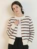 Leneoro Lumen Stripe Cardigan (3 Colors)