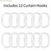 1pc Bathroom Shower Curtain, Wedding Anniversary Celebration, Valentine's Day Shower Curtain, Includes 12 Hooks, 180*180cm Bat