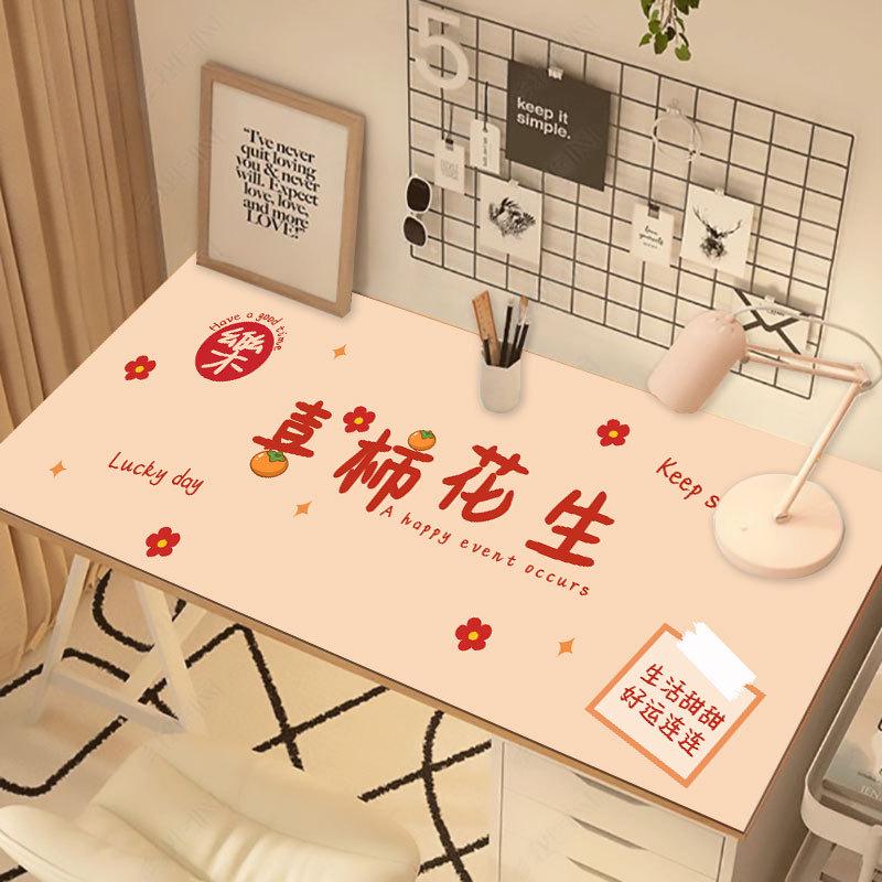 Wasserdichte und ölbeständige Schreibtischunterlage aus PVC – leicht zu reinigende, zuschneidbare Schreibunterlage für Wohnheim oder Büro.