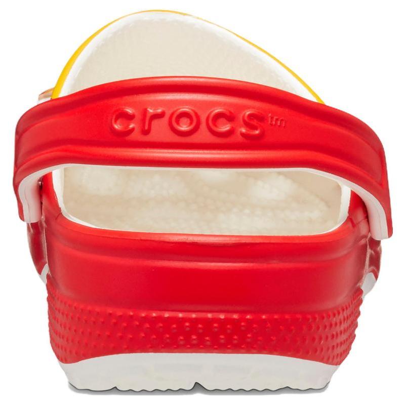 McDonald's x Crocs Classic Clog EVA Non-slip and Abrasion Resistant Hole Shoes Unisex Red