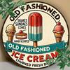Pastoral Style Metal Decorative Painting for Farms & Cafes