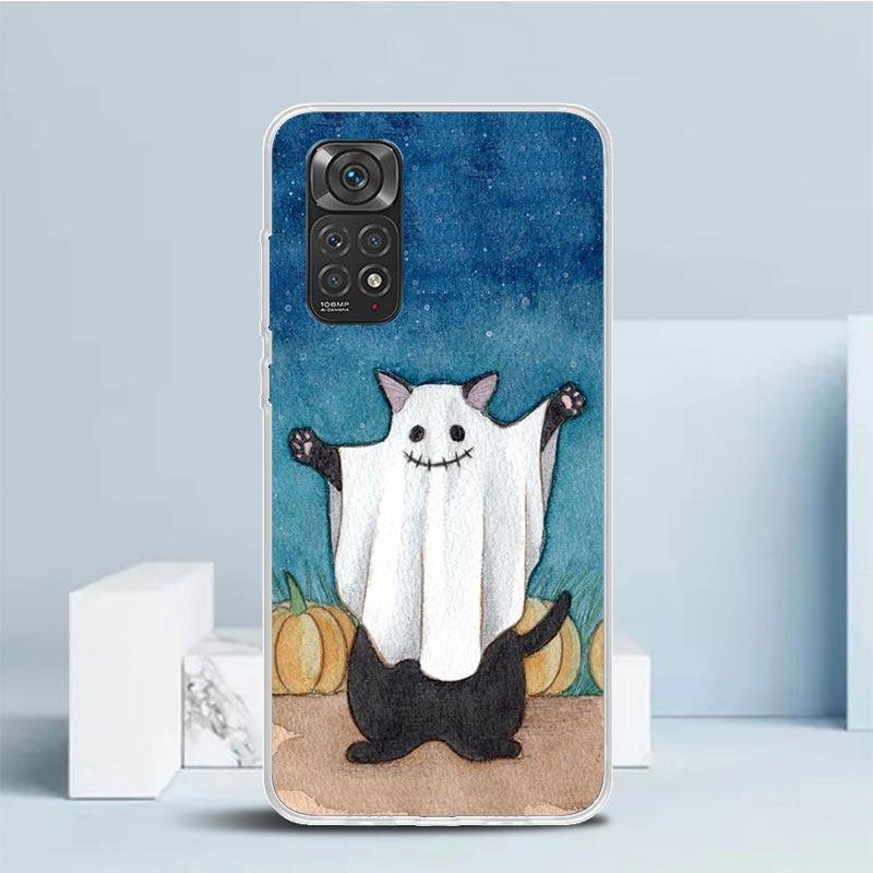 Cute Cartoon Lucky Cats Phone Case For Xiaomi Redmi Note 15 14 14S 13 12S 12 Pro Plus 11S 11 11T 11E 10S 10 + Soft TPU Back Cove