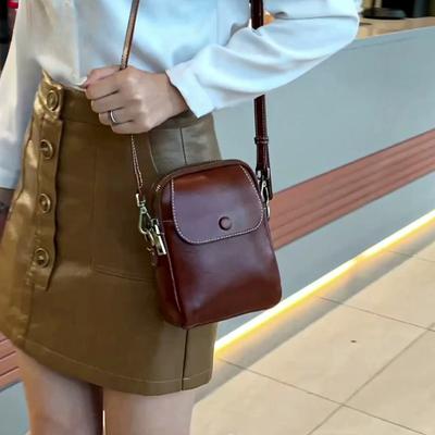 Geantă Candy Color Geantă de mână din piele naturală pentru femei Geantă cu lanț Geantă de cruce Premium Sense