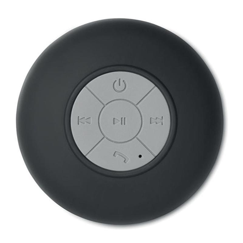 רמקול Bluetooth רמקול מיני סאבוופר למקלחת עמיד במים דיבורית עם מיקרופון כוס יניקה לאמבטיה בריכה חוף רכב טלפון