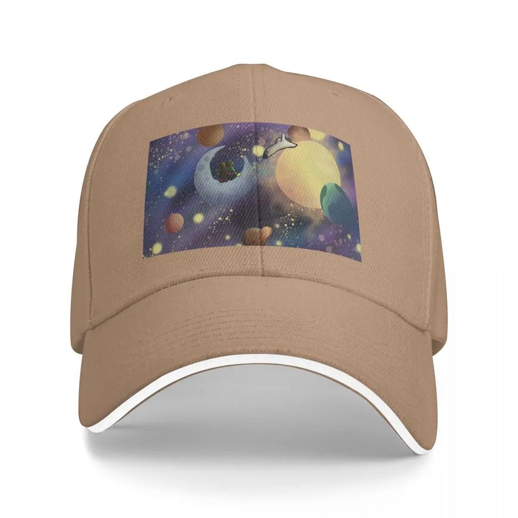 Stargazing couple Baseball Cap Fashion Beach Kids Hat Woman Hats Mens