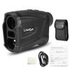 Lixada Golf Rangefinder 656 Yards Range Rechargeable Distance Meter Speed Tester 6X Magnification