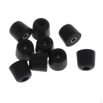 0mm Memory Foam Ear Tips for Headphones - Pack of 5