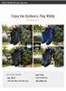 Men's Breathable Flyknit Hiking Shoes - Non-slip, Wear-resistant, Quick-drying, Mid-top Canyoning and Trekking Shoes